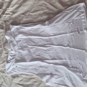 Distressed Muscle Tee